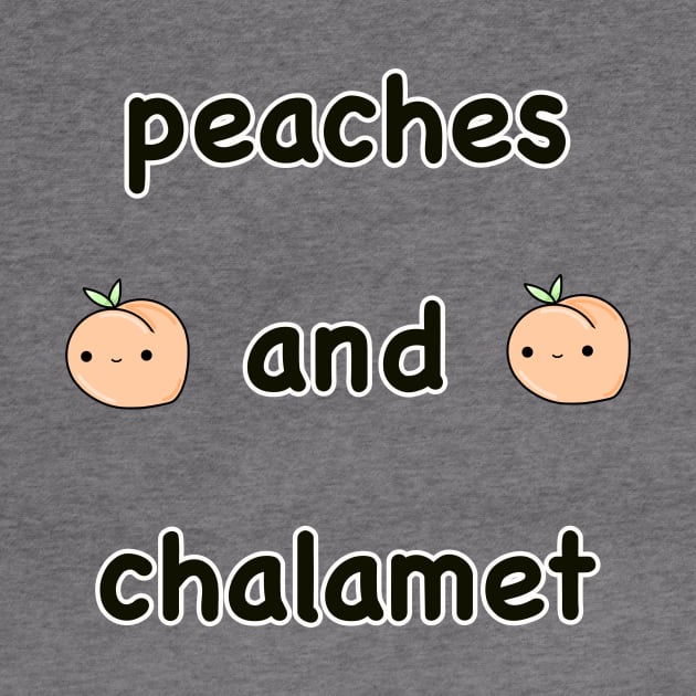 Peaches And Chalamet by kawaiiwithkarti